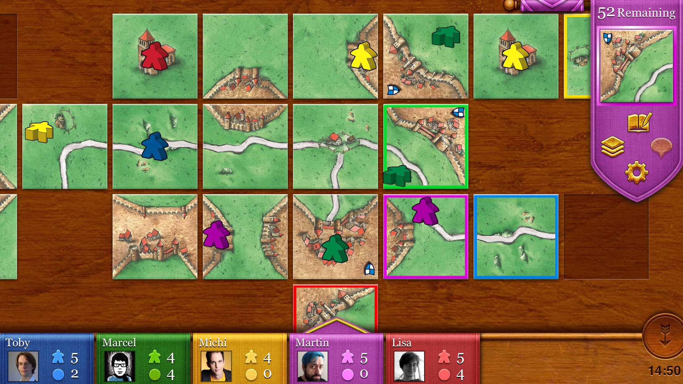 Carcassonne for iPod Touch and iPad